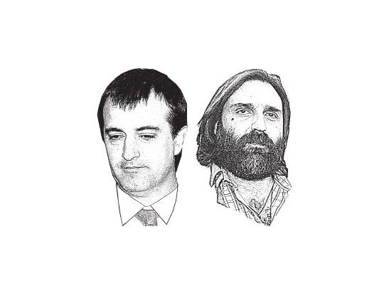 Esteban Bullrich y Roberto Baradel