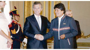 FRICCIÓN. La relación entre el presidente Mauricio Macir y su par boliviano, Evo Morales, atraviesa otro momento de tensión por el incumplimiento de los acuerdos para la atención sanitaria de argentinos.