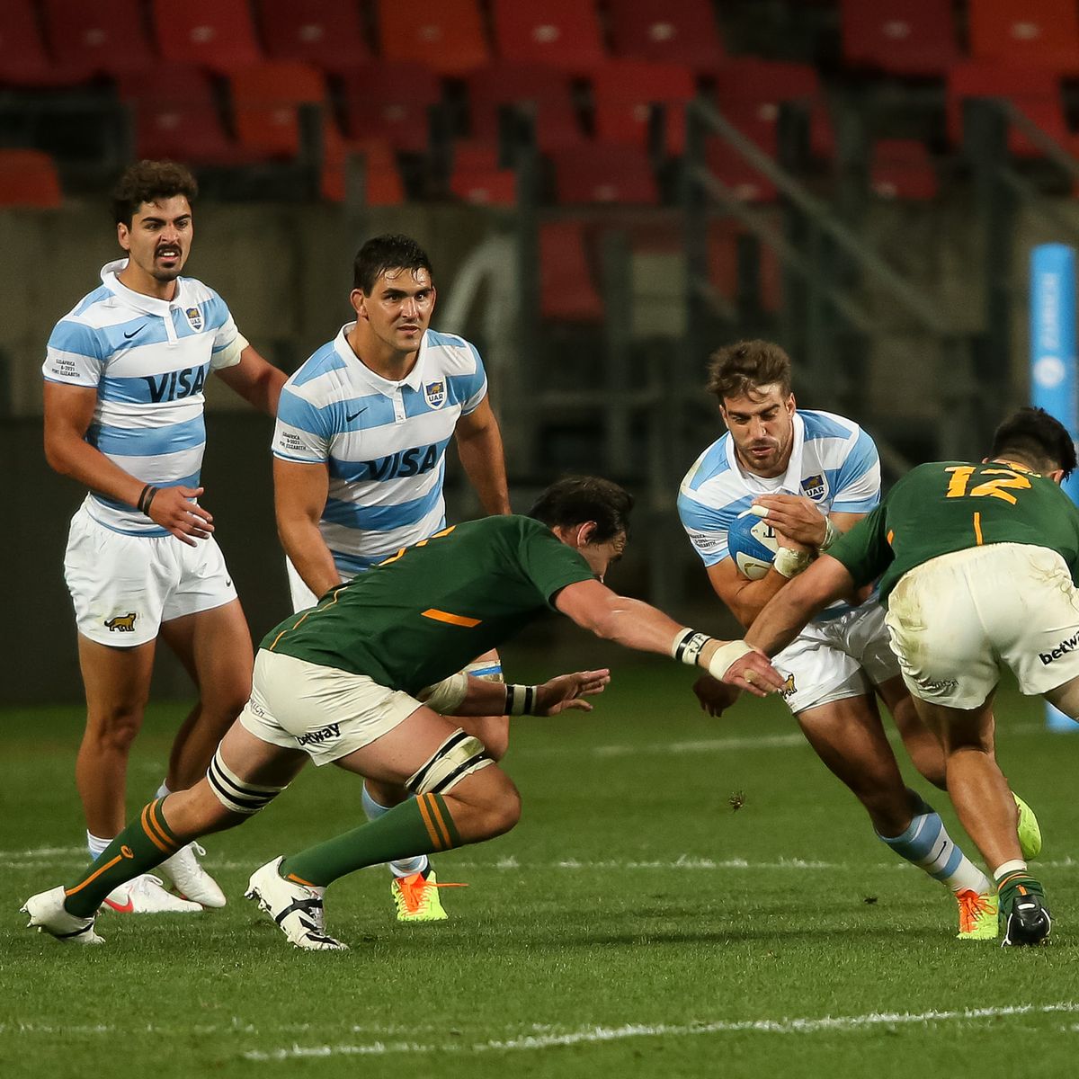 Los Pumas perdieron categóricamente frente a Sudáfrica por el Rugby  Championship