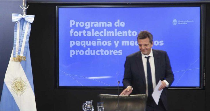 Sergio Massa, ministro de Economía 