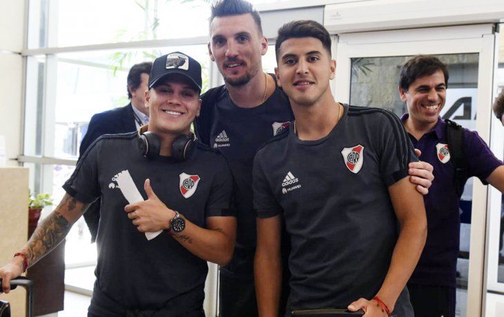 River partió rumbo a España para jugar la Superfinal.