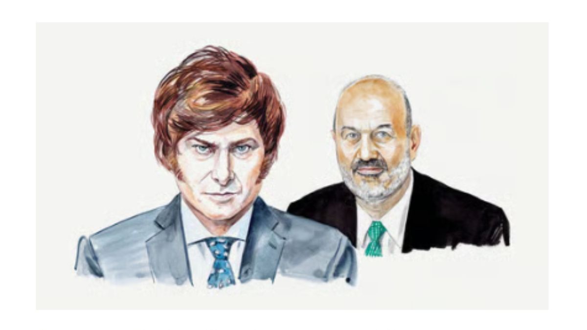 Javier Milei y Federico Sturzenegger llevaron la 
