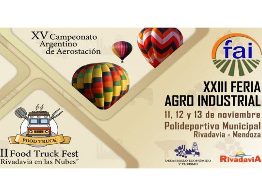 Se viene el V Congreso de la Feria Agro Industrial en Mendoza