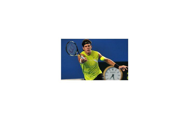 En 2011, Delpo perdió en segunda ronda frente a Marcos Baghdatis