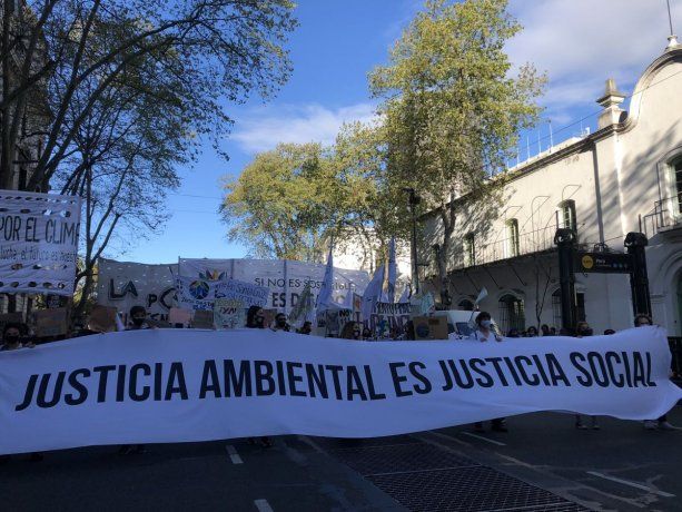 Marcha mundial por el Cambio Climático.