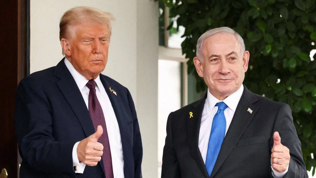 Donald Trump and Benjamin Netanyahu meet to define agreement by Gaza