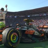 Lando Norris dominó sin oposición en México. Lando Norris dominó sin oposición en México.