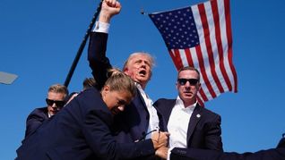 El expresidente y candidato republicano, Donald Trump, sobrevivió a un atentado.