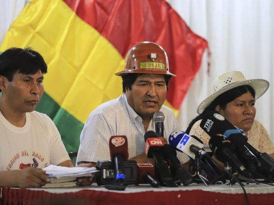 La UCR rechaza las declaraciones públicas de Evo Morales.&nbsp;