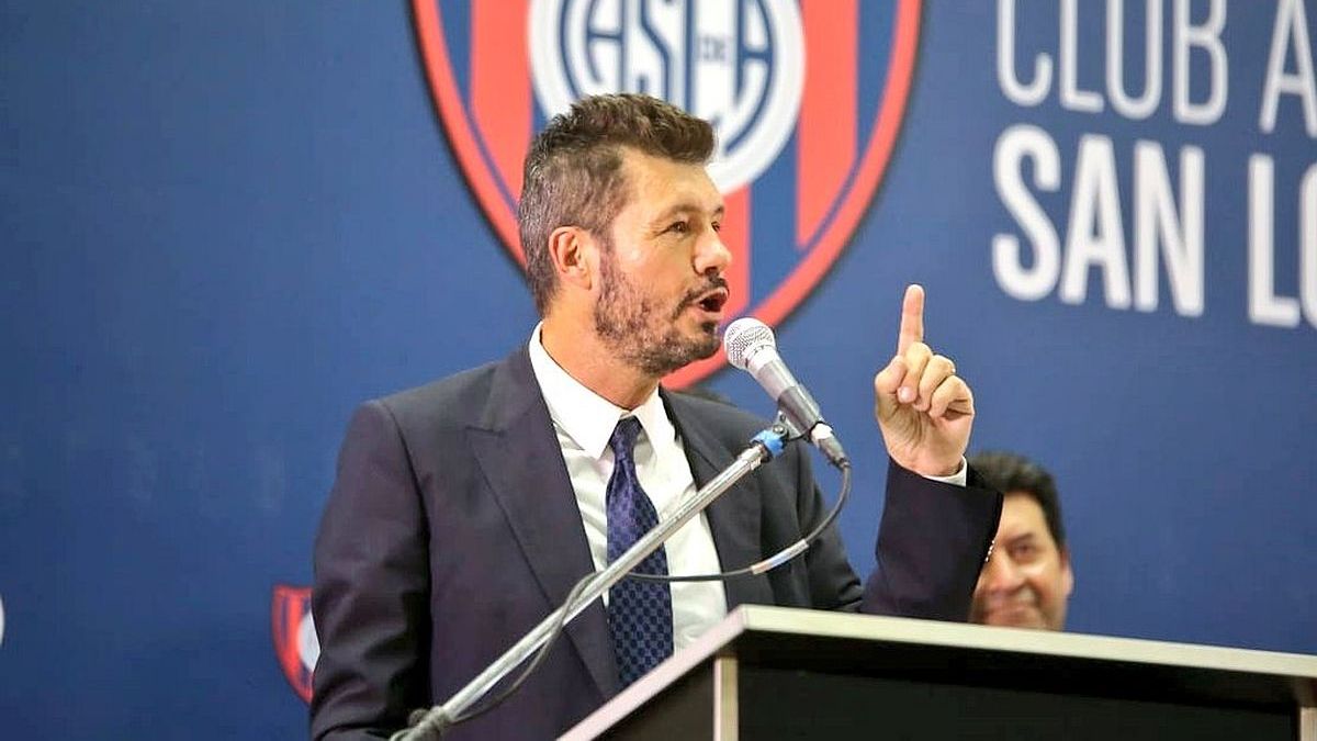 The leadership of San Lorenzo will ask Tinelli to resign if he does not return from the license
