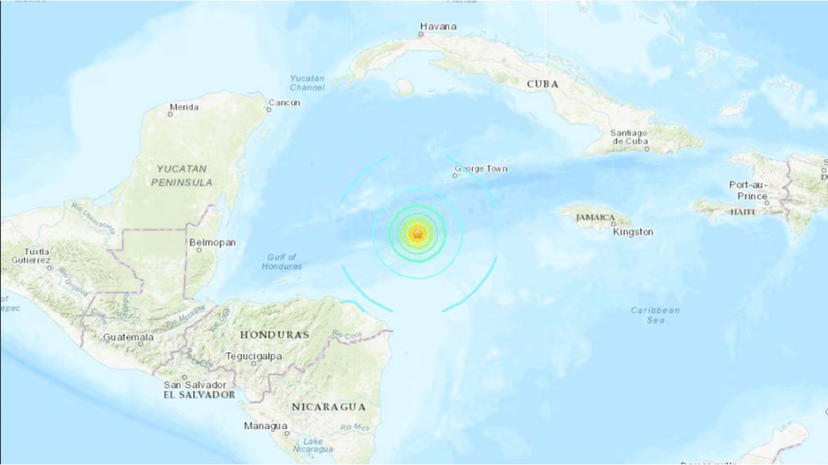Cayman Islands, Jamaica and Honduras, the most affected