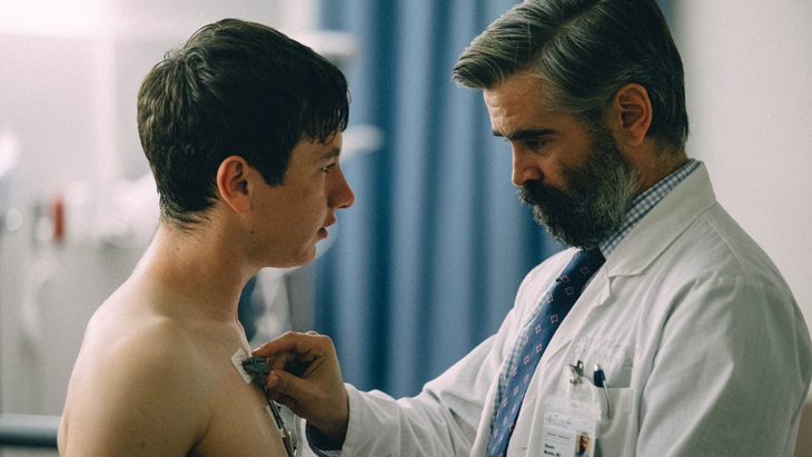 The Killing of a Sacred Deer - Barry Keoghan junto a Colin Farrell.
