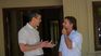 Luis Lacalle Pou visitó a Santiago Peña en Paraguay.