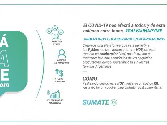 La plataforma salvaunapyme.com tiene comercios inscriptos de casi todo el país.