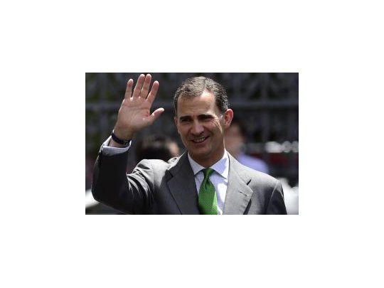 Felipe VI, futuro rey de España.