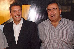 Sergio Massa y Héctor Daer