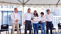 Entrega de viviendas del Bienestar en Sinaloa del Infonavit.