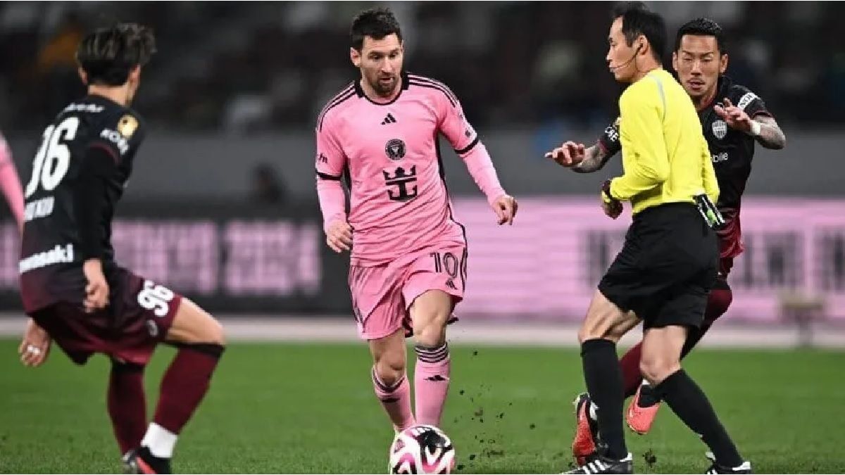 Messi played half an hour in Japan and Inter Miami lost on penalties