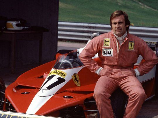 Reutemann corrió dos años en Ferrari y ganó 5 Grandes Premios.