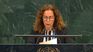 Laura Dupuy reclamó el fin del bloqueo a Cuba en representación del G77+China, que preside Uruguay.