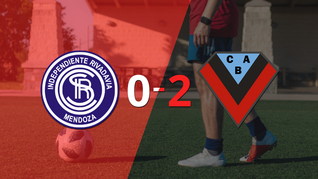 brown (adrogue) fue superior y vencio por dos goles a independiente mdz. en el estadio bautista gargantini