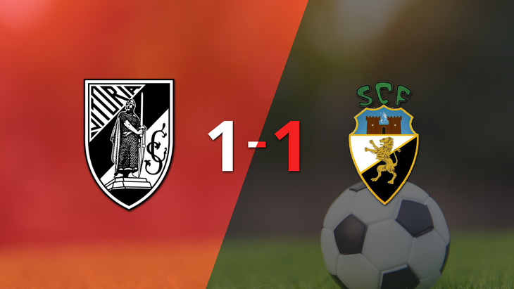 Farense logró sacar el empate a 1 gol en casa de Vitória Guimarães