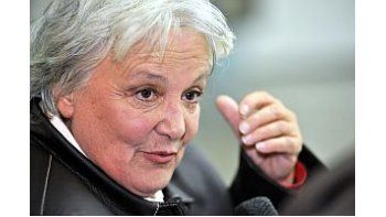 La senadora y primera dama de Uruguay, Lucía Topolansky.