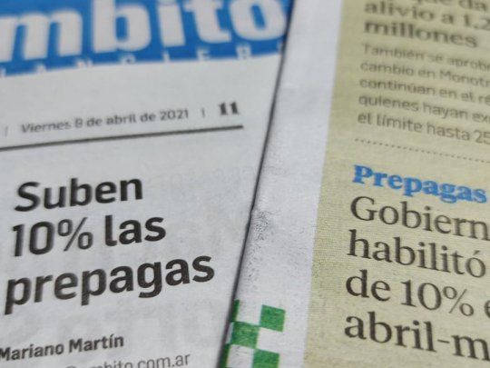 Así Se Informa: Gobierno Confirma Suba De Prepagas