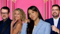 Christophe Krywonis, Maru Botana, Wanda Nara y Damián Betular en Bake off famosos.&nbsp;
