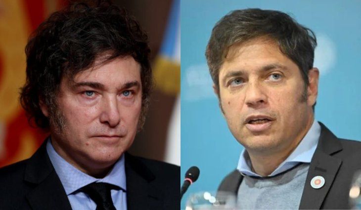 Milei y Kicillof, las dos figuras que concentran m&aacute;s atenci&oacute;n entre libertarios y kirchneristas.