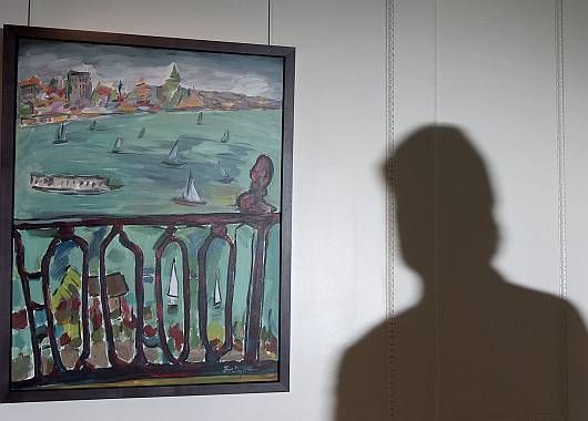 Gran expectativa por exposición de pinturas de Bob Dylan en Londres (foto 1)