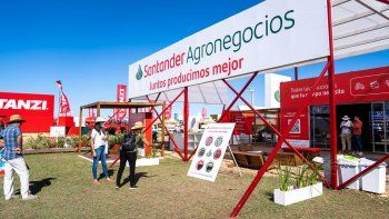 santander ofrece financiacion por 30.000 millones de pesos en expoagro 2022