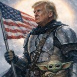 La imagen que publicó la Casa Blanca de Trump. La imagen que publicó la Casa Blanca de Trump.