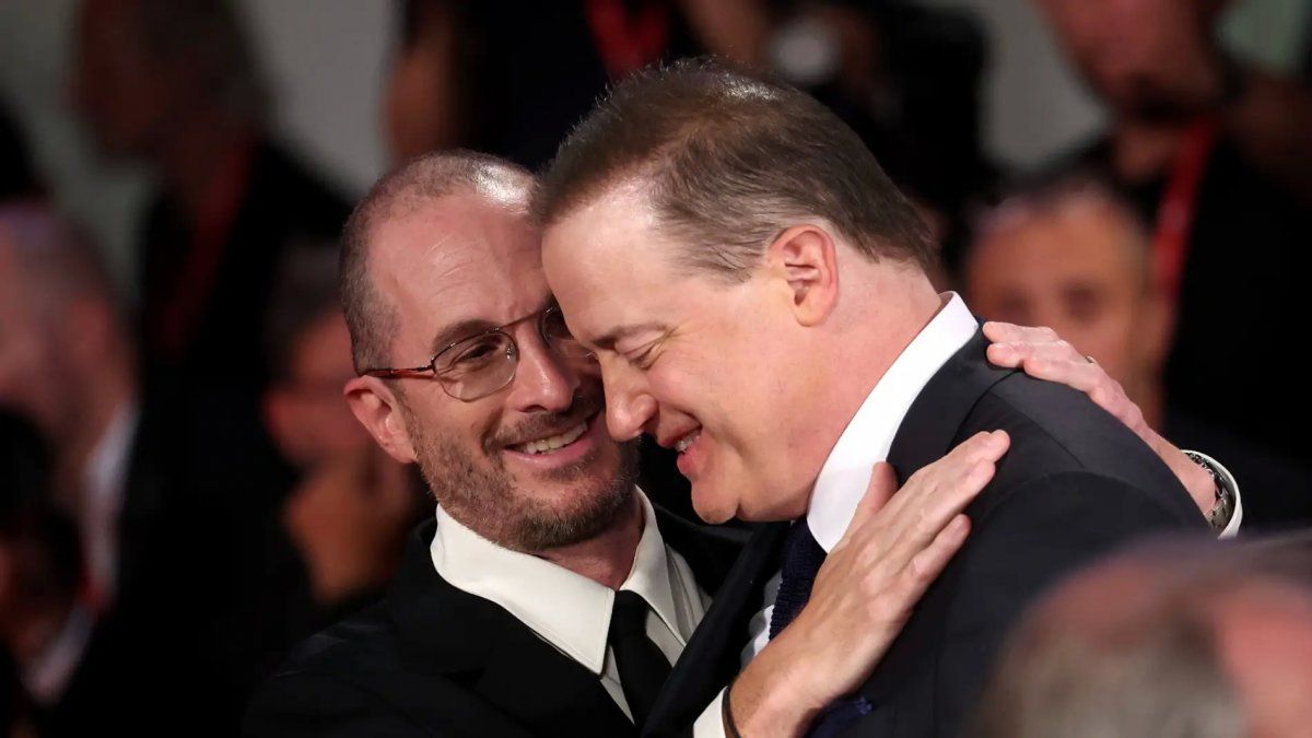 The moving ovation for Brendan Fraser after the premiere of The Whale in Venice