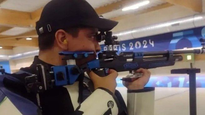 Julián Gutiérrez, en tiro, va por la primera medalla dorada para la Argentina en París