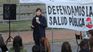 Martín Lousteau, candidato a diputado por CABA, durante una jornada en defensa del Hospital Garrahan.