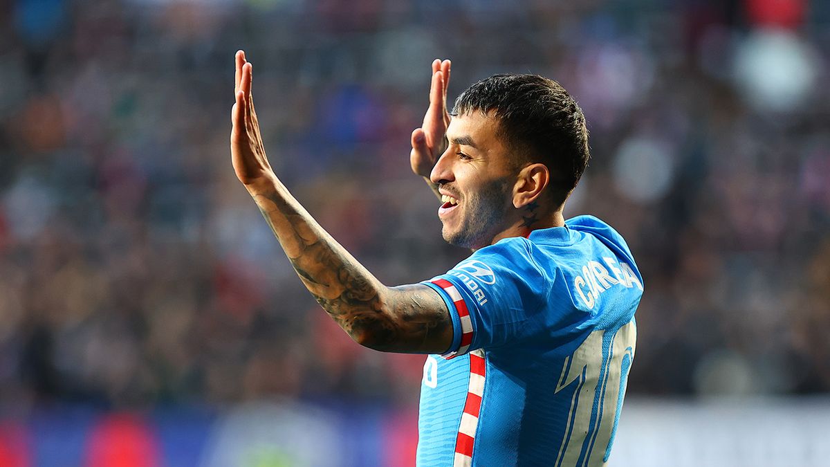 Atlético de Madrid thrashed and gave Simeone a break