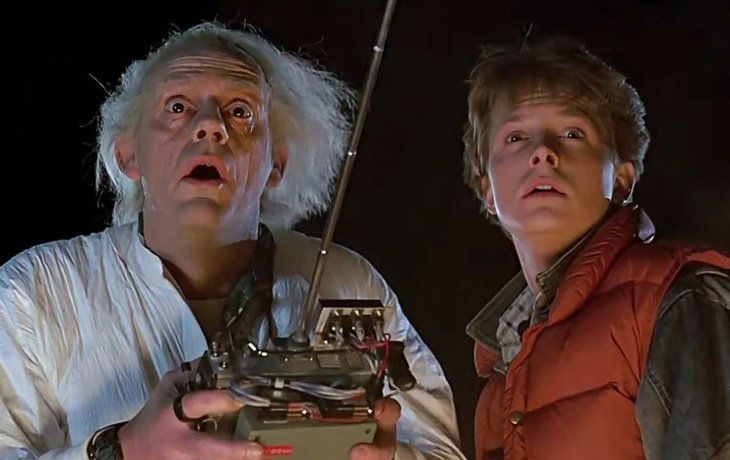 Los protagonistas de Volver al futuro nuevamente juntos. Los protagonistas de Volver al futuro nuevamente juntos.