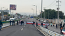 Bloqueo en la México - Pachuca por conflicto del IMSS.