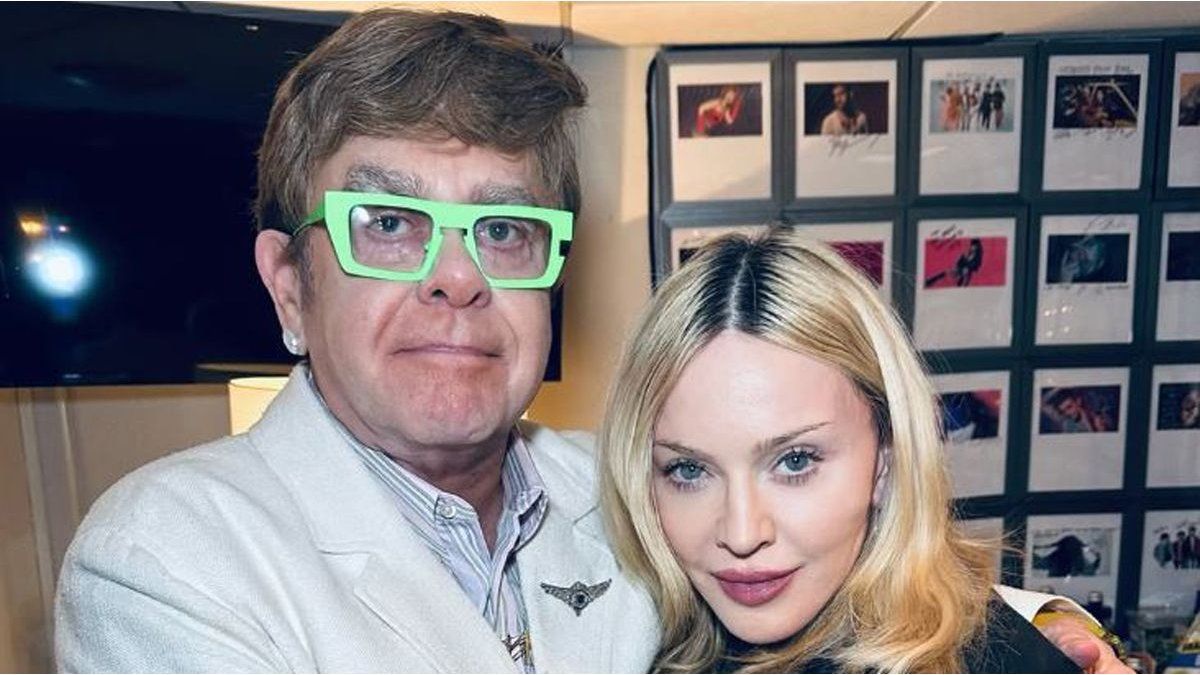 Madonna and Elton John reconciled after decades of being enemy