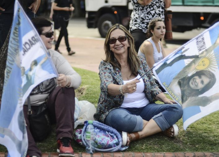Último acto de Cristina de Kirchner como Presidente.