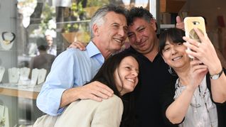 Macri, de recorrida de campaña con JxC.&nbsp;