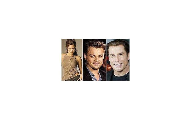 Angelina Jolie, Leonardo DiCaprio y John Travolta, solidarios