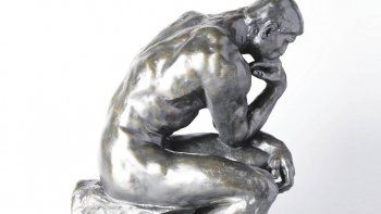 El pensador. Una de las figuras más emblemáticas del arte occidental.