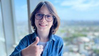 Ian Moche, el niño de 12 años que había sido criticado por Javier Milei.