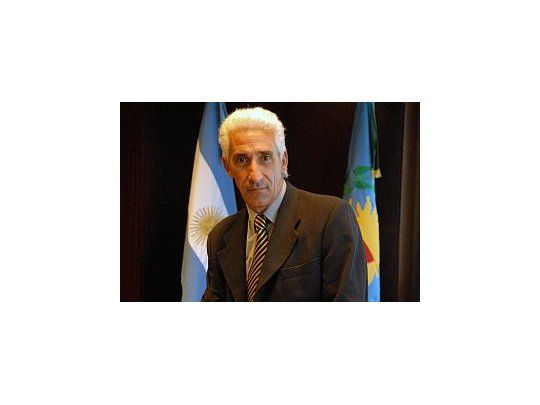 Marcelo Garrafo, ex DT de Las Leonas, en su época de Secretario de Deportes de la Provincia.