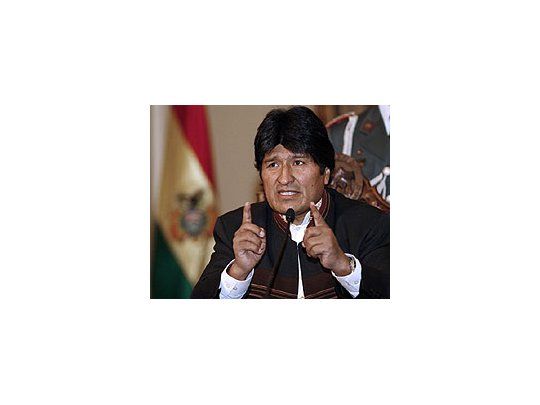 Evo Morales.