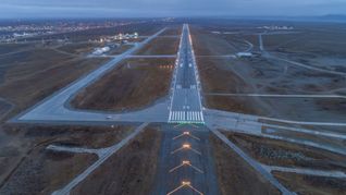 La pista del Aeropuerto de Río Gallegos fue renovada.