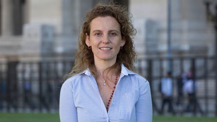 Maia Volcovinsky, secretaria adjunta de la Unión de Empleados Judiciales de la Nación. Maia Volcovinsky, secretaria adjunta de la Unión de Empleados Judiciales de la Nación.