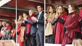 Fórmula. Roberto Lavagna, Juan Manuel Urtubey, Isabel Macedo y Graciela Camaño en el homenaje a Martín de Güemes en Salta. Ausencias del socialista Miguel Lifschitz tras derrota en Santa Fe, y de Margarita Stolbizer.